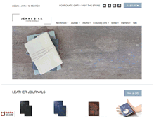 Tablet Screenshot of jennibick.com
